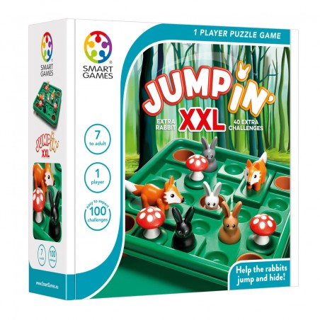 Gra logiczna dla dzieci 7+ Jump In XXL - Smart Games
