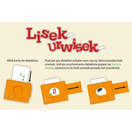 Lisek urwisek. Gra planszowa