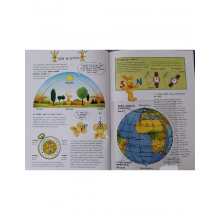 Wielki Atlas Świata Feliksa - Odkrywaj świat, listy i mapa