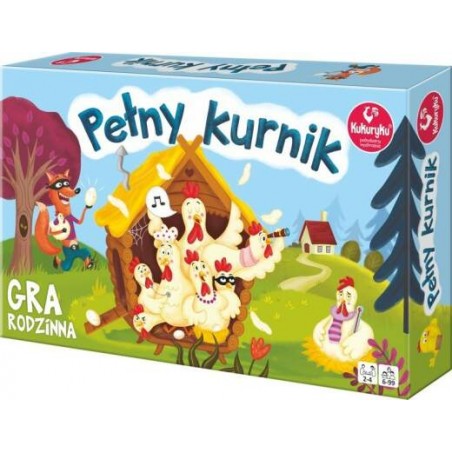 Gra Planszowa 6+ Pełny kurnik - Kukuryku