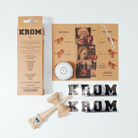 Kendama KROM STROGO WHITE biała