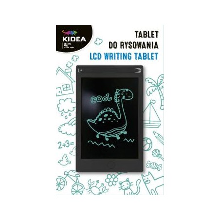 Czarny Tablet do rysowania LCD - Kidea