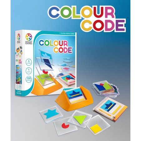 Gra Planszowa 5+ Kolorowy Kod - Smart Games