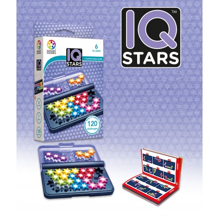 Gra logiczna 6+ IQ Stars PL- Smart Games