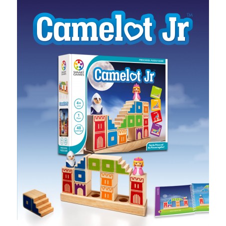 Układanka Logiczna 4+ Kamelot Jr - Smart Games