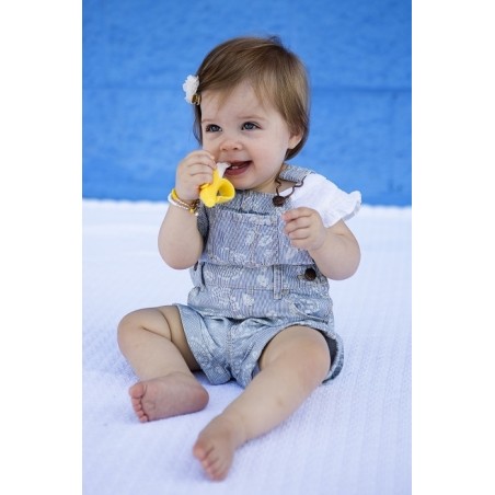 Szczoteczka Treningowa Gryzak Banan Niebieski - Baby Banana