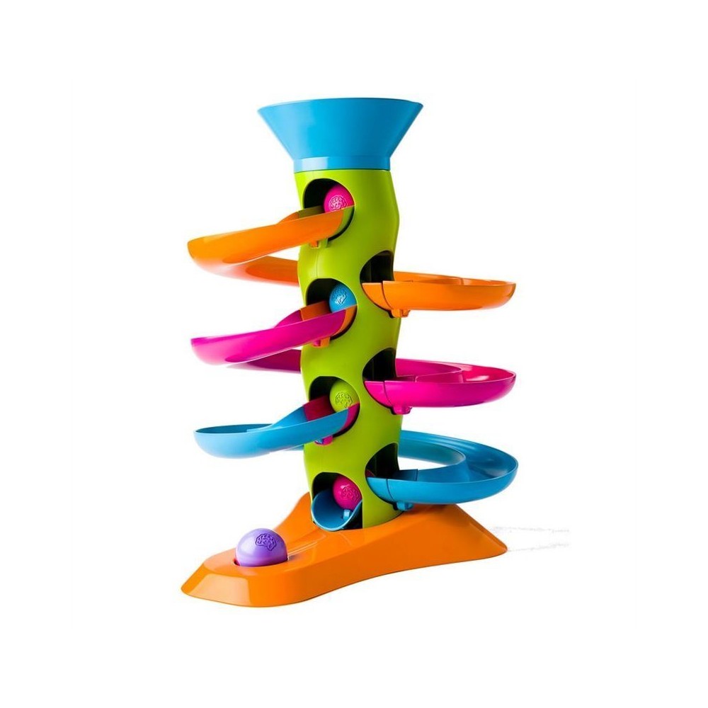 Zakręcona wieża tor dla piłek RollAgain - Fat Brain Toys