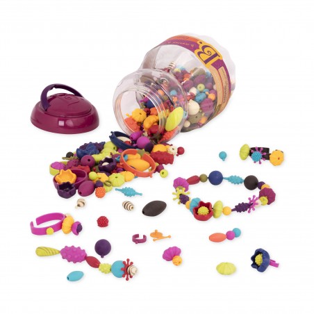Zestaw do tworzenia biżuterii 500 elementów B.eauty Pops - B.toys