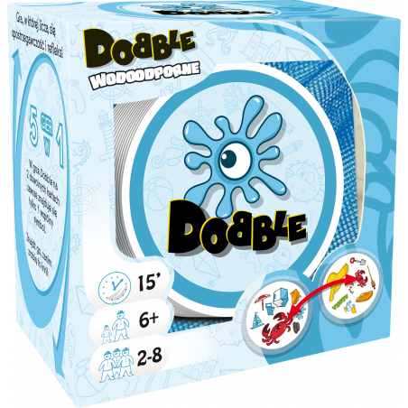 Gra Dobble Wodoodporne 5w1 - REBEL