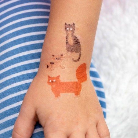 Tatuaże Dziecięce Koty - Rex London