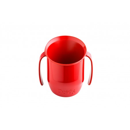 Krzywy kubek 200ml Czerwony - Doidy Cup
