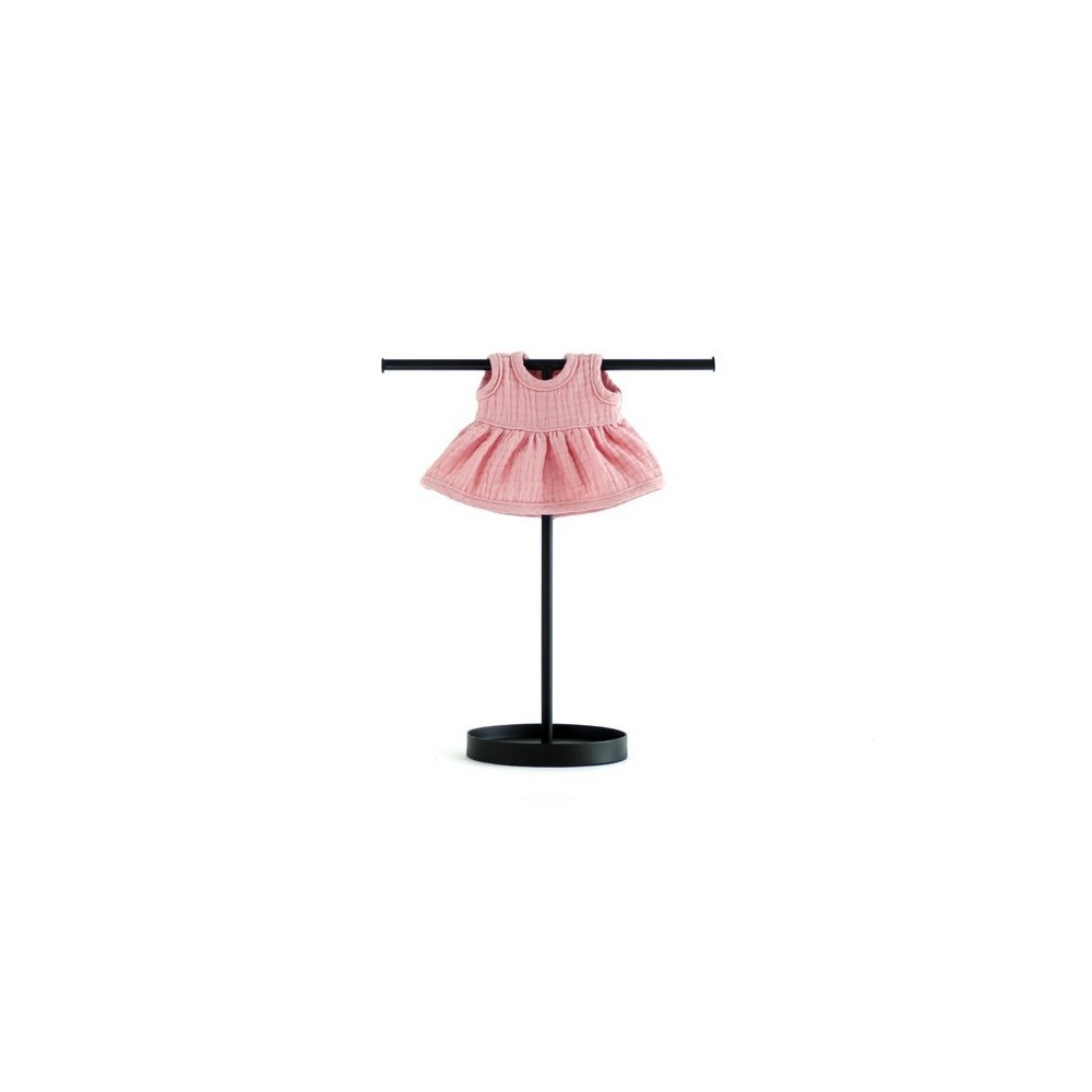 Sukienka Muślinowa Pinky Winky do Lalki 21 cm - Miniland