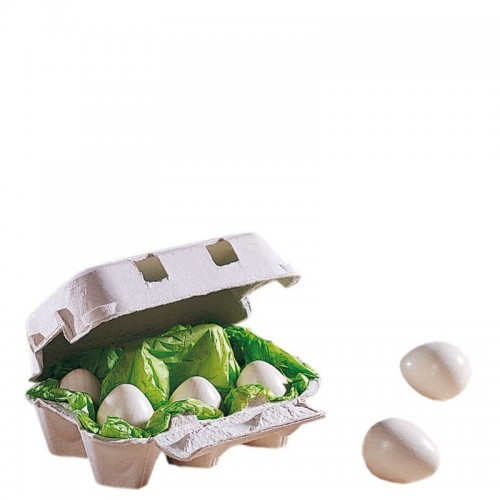 Drewniane jajka w wytłaczance - Haba