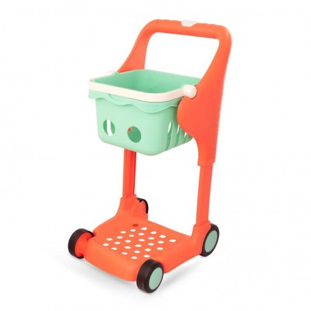 Wózek na zakupy z artykułami Spożywczymi Shop & Glow Toy Cart - b.toys