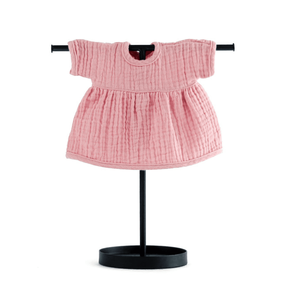 Sukienka Muślinowa Pinky Winky do Lalki 32 cm - Miniland