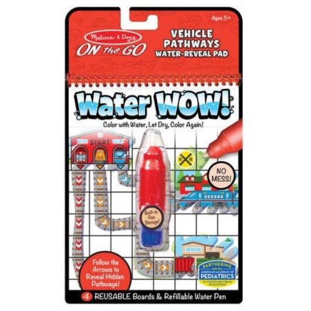 Wodna Kolorowanka Water Wow! Ścieżki Pojazdów - Melissa & Doug