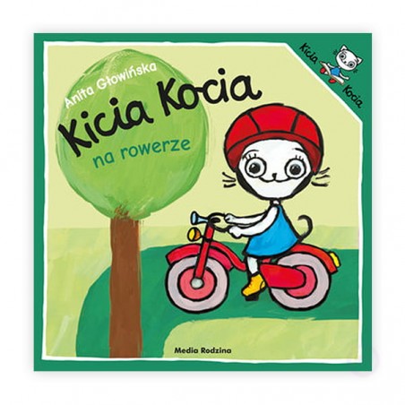 Kicia Kocia na rowerze - Książeczka dla dzieci