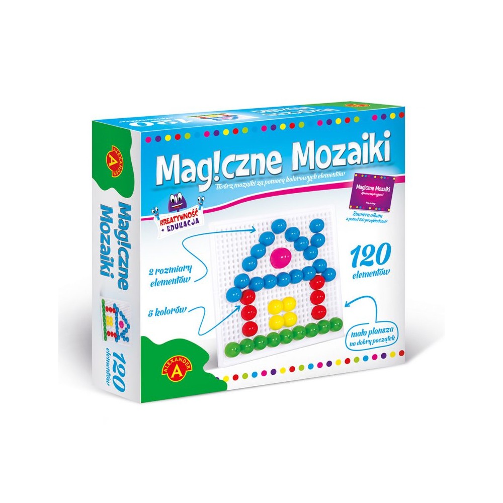 Magiczne Mozaiki 120 szt. - Alexander