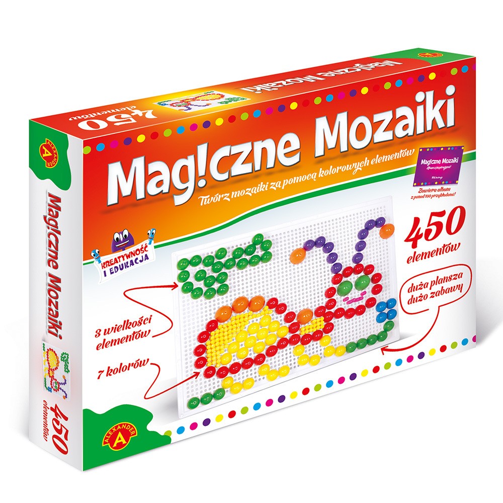 Magiczne Mozaiki 450 szt. - Alexander