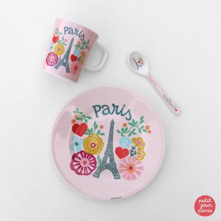 Łyżeczka dla dzieci Paryż Emilii róż - Petit Jour Paris