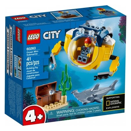Klocki LEGO City 60263 Oceaniczna miniłódź podwodna