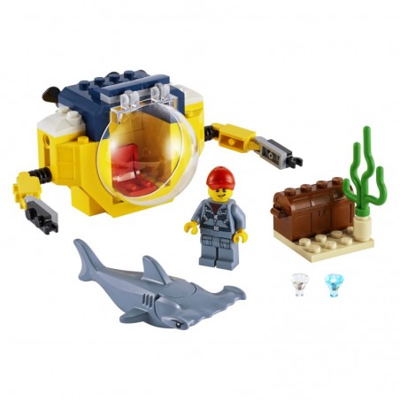 Klocki LEGO City 60263 Oceaniczna miniłódź podwodna