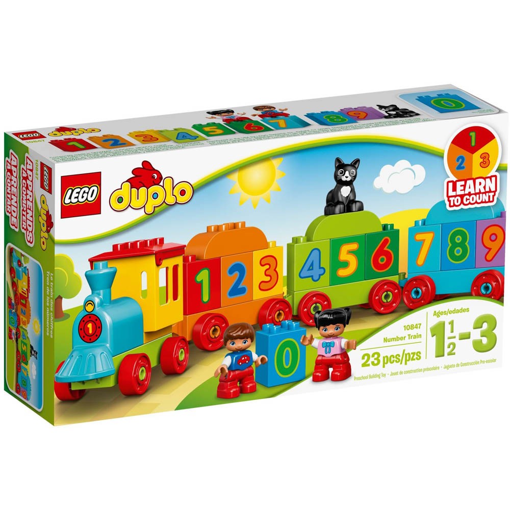 Pociąg z cyferkami 10847 Lego Duplo