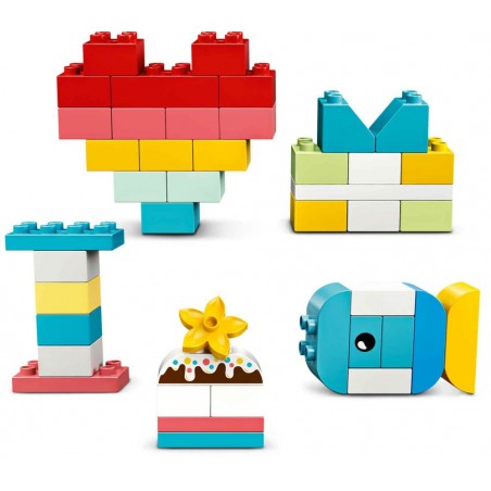 Zestaw Klocków Lego Duplo Pudełko Z serduszkiem 10909