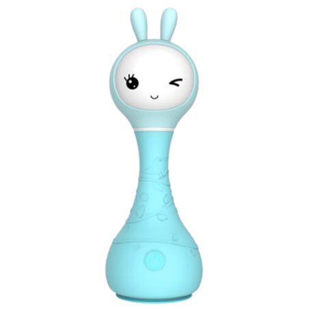 Grzechotka Interaktywna Alilo Smarty Bunny R1 niebieski