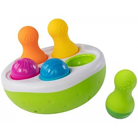 Sorter Kolorowe Wańki Wstańki SpinnyPins - Fat Brain Toys