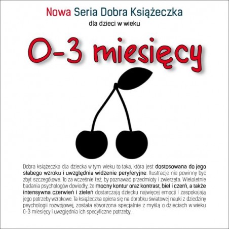 Nowa Seria Dobra Książeczka 0-3 miesięcy - Tekturka