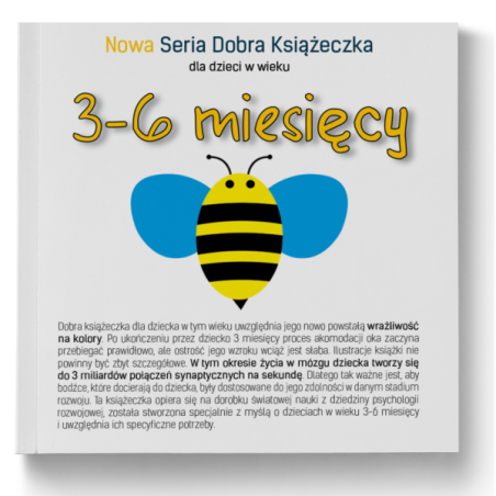 Nowa Seria Dobra Książeczka 3-6 miesięcy - Tekturka