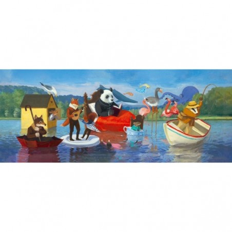 Puzzle 350 el. Summer Lake - Djeco