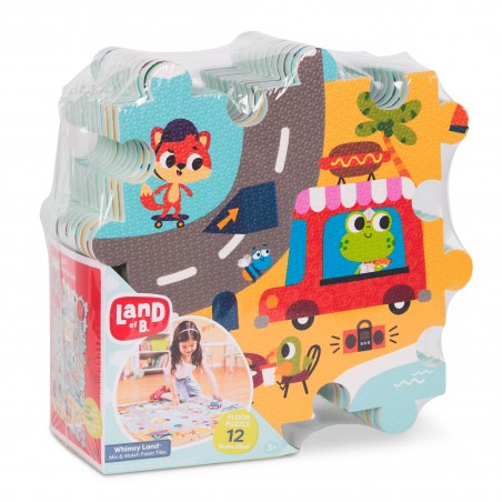 Mata Piankowa Puzzle Whimsy Land - b.Toys