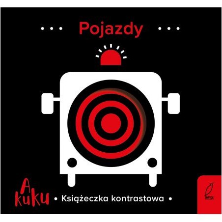 A kuku! Pojazdy Książeczka Kontrastowa