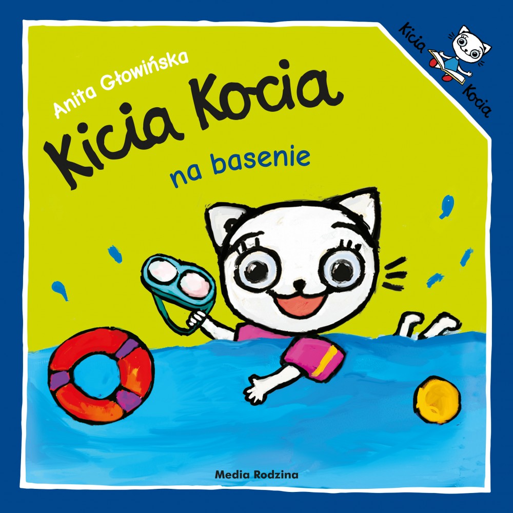 Kicia Kocia na basenie - Książeczka dla dzieci