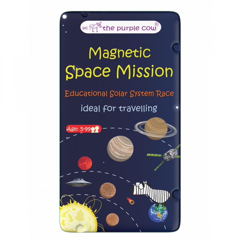 Podróżna Gra magnetyczna Kosmiczna misja - The Purple Cow