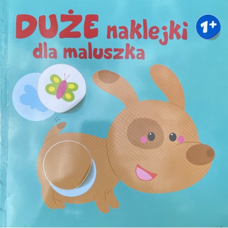 Duże naklejki dla maluszka. Piesek