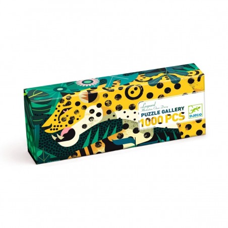 Puzzle Gallery Leopard 1000 el. - Djeco