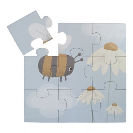 Puzzle progresywne 4, 6, 9,16 elementów Gąska Goose - Little Dutch