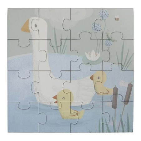 Puzzle progresywne 4, 6, 9,16 elementów Gąska Goose - Little Dutch