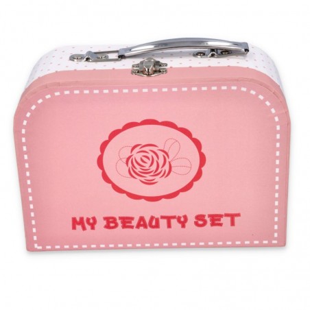 Kuferek Piękności z Kosmetykami Róż - Lelin