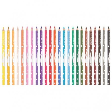Kredki Ołówkowe 24 kolory - TopModel
