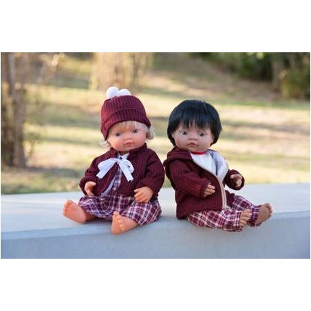 Ubranko dla lalki 38 cm spódniczka sweterek - Miniland