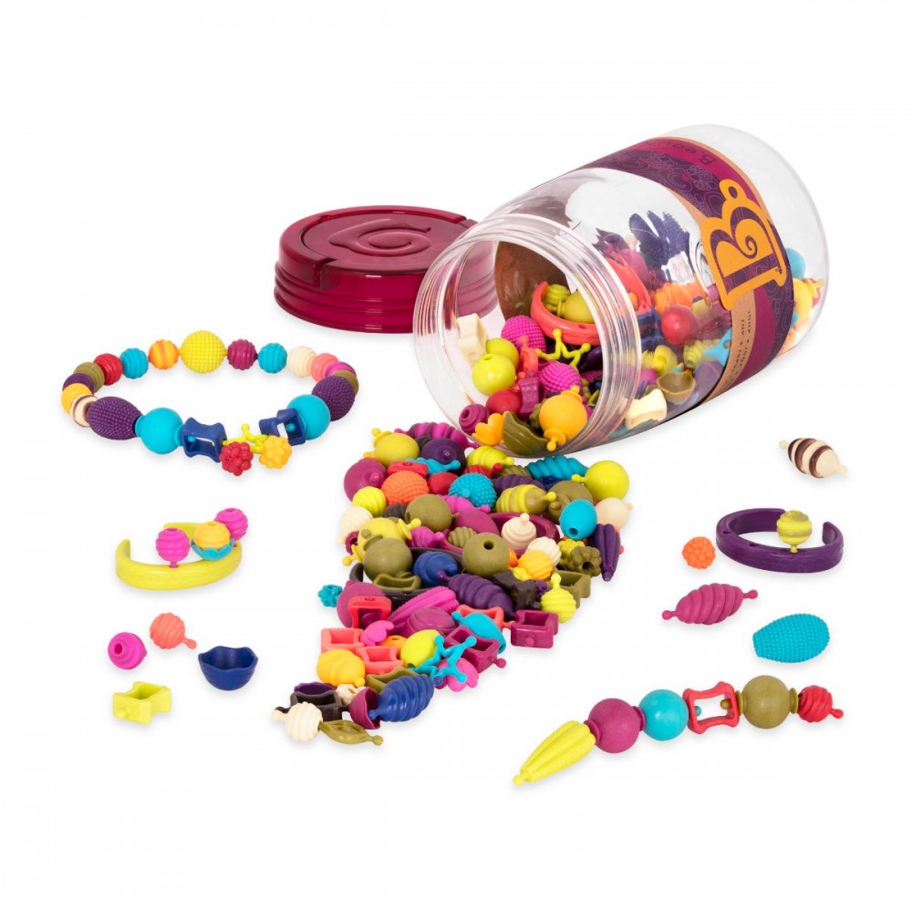B.toys - zestaw do tworzenia biżuterii 275 elementów B.eauty Pops
