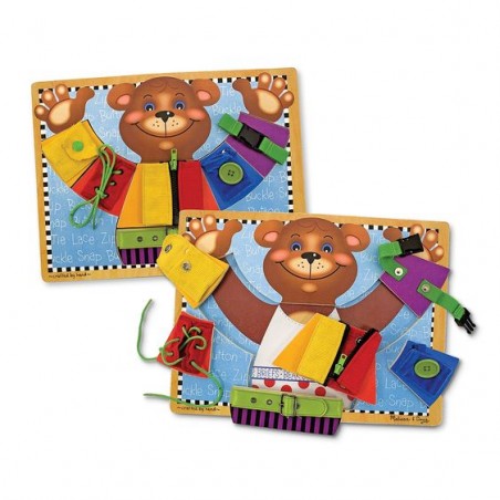 Tablica Manipulacyjna Ubieranie się - Melissa & Doug