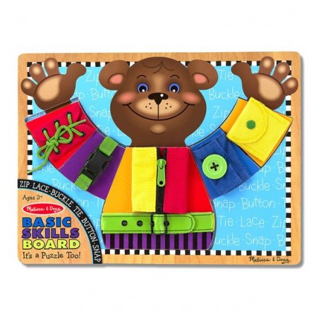 Tablica Manipulacyjna Ubieranie się - Melissa & Doug