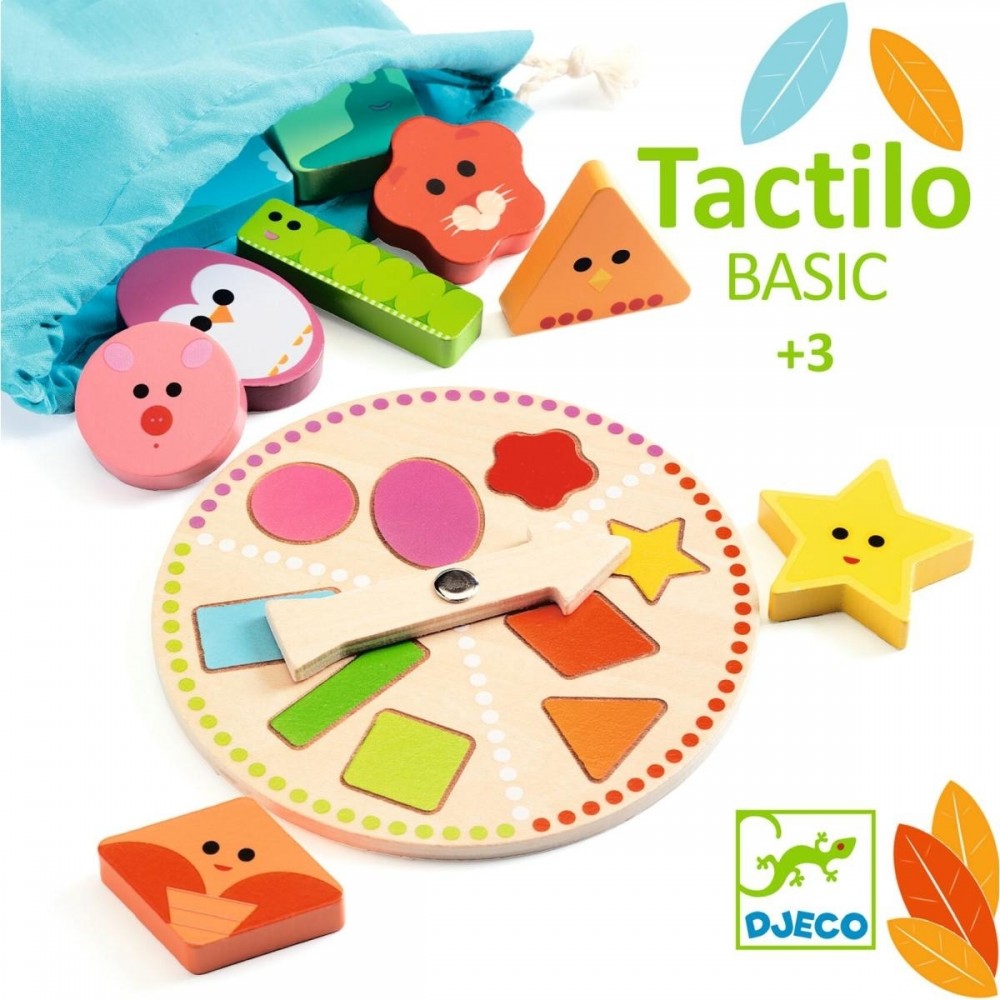 Gra sensoryczna lotto Tactilo Basic - Djeco