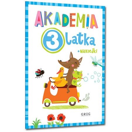 Akademia 3-latka Zabawy i Naklejki