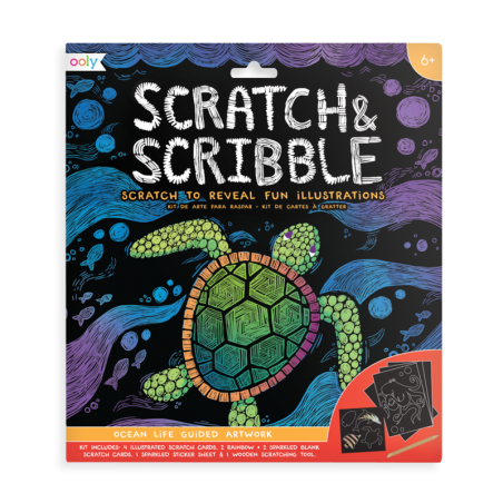 Zdrapywanki Ocean Scratch & Scribble - Ooly